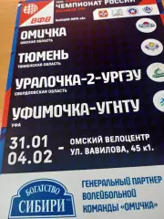 Высшая лига А. Тур в Омске. 31 января - 4 февраля 2024 год