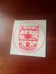 Наклейка. ФК Арсенал Англия