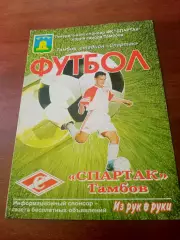Кубок России. Спартак Тамбов - Рязань-Агрокомплект. 2 мая 2004 год