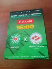 Фортуна Боровск - БГУОР-Спартак Брянск 21 июня 2025 год