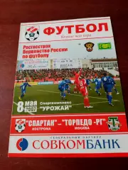Спартак Кострома - Торпедо-РГ Москва. 8 мая 2007 год