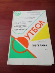 Спартак Москва - Динамо Москва. 10 апреля 1990 год