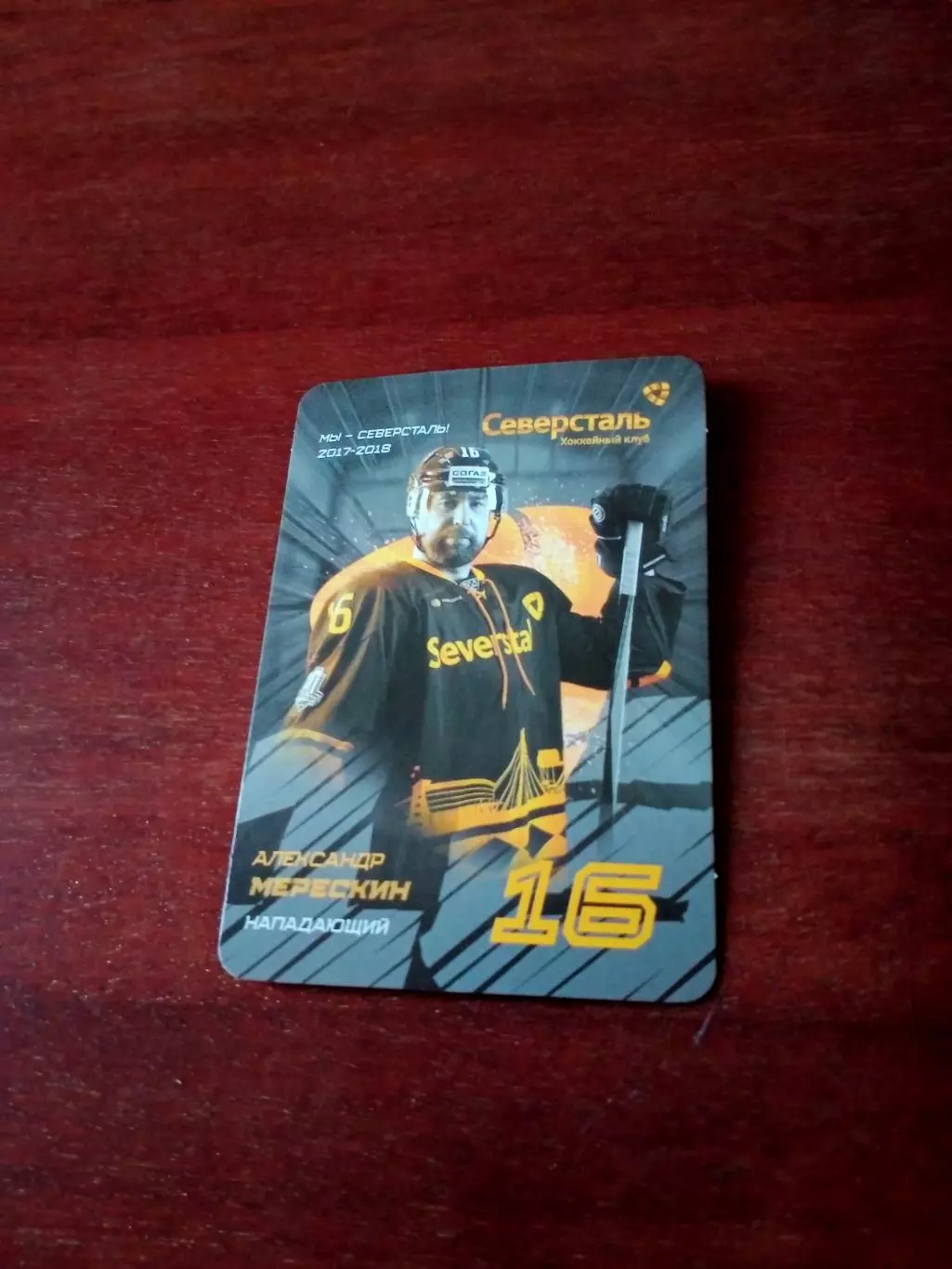Северсталь Череповец (сезон-2017/2018). Александр Мерескин