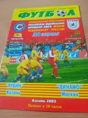 Рубин Казань - Динамо Москва. 30 апреля 2005 год