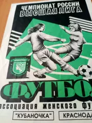 Кубаночка Краснодар, 1995 год - Калужанка, Текстильщик-СИМ Раменское