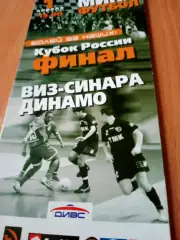 Финал. Виз-Синара Екатеринбург - Динамо Москва. 1 апреля 2007 год