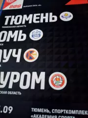 Высшая лига А. Тур - Тюмень. 22 - 25 сентября 2022 год