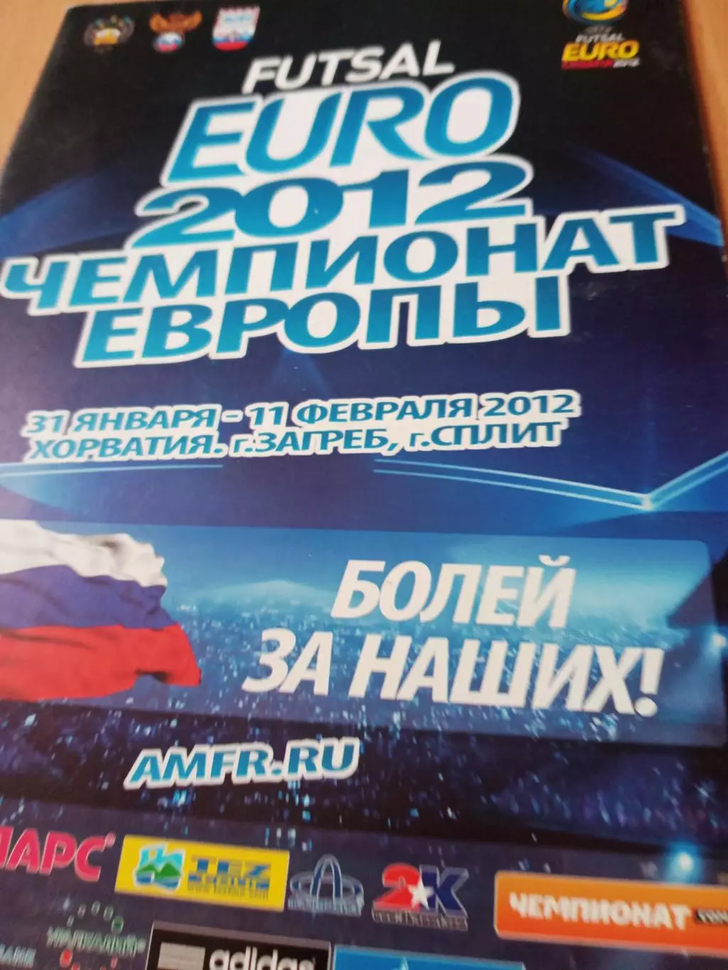 Чемпионат Европы. 31 января - 11 февраля 2012 год