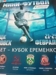 Кубок Ерёменко, 21 - 25 февраля 2017 год