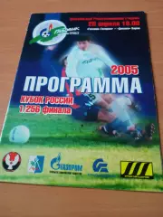 Кубок России. Газовик-Газпром Ижевск - Динамо Киров. 25.04.2005 год