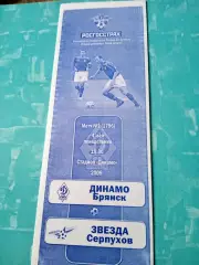 Динамо Брянск - Звезда Серпухов. 4 мая 2009 год