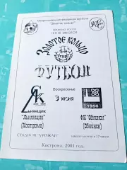 Льнянщик Кострома - ФК Обнинск. 3 июня 2001 год