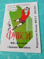ФК Калуга - Знамя Ногинск. 20 августа 2022 год