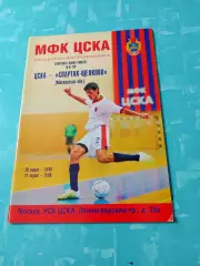 ЦСКА - Спартак Щёлково. 20 и 21 апреля 2007 год
