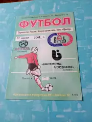Витязь Подольск - Биохимик-Мордовия Саранск. 21 июля 2004 год