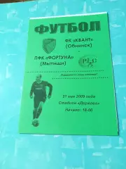Квант Обнинск - Фортуна Мытищи. 21 мая 2009 год