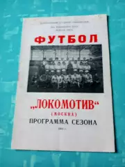 Футбол. Локомотив Москва. 1983 год.