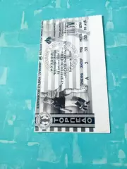 Билет. Торпедо Москва - Ростсельмаш. 19 августа 2000 год