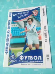 Динамо Воронеж - ФК Елец. 25 октября 2008 год