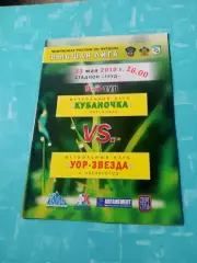 Кубаночка Краснодар - УОР-Звезда Звенигород. 23 мая 2010 год