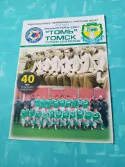 Турнир дублёров. Томь - Локомотив Москва. 23 июня 2007 год