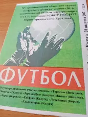15 турнир памяти Юрия Круглова. Калуга. 2021 год - см.состав