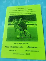 ФК Калуга-М - Химик Новомосковск. 16 октября 2011 год