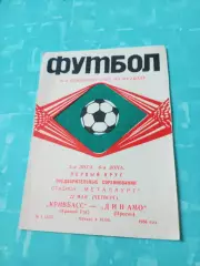 Кривбасс Кривой Рог - Динамо Ирпень. 22 мая 1986 год