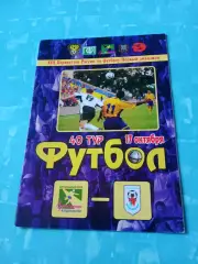 Луч-Энергия Владивосток - Лисма-Мордовия Саранск. 17 октября 2004 год
