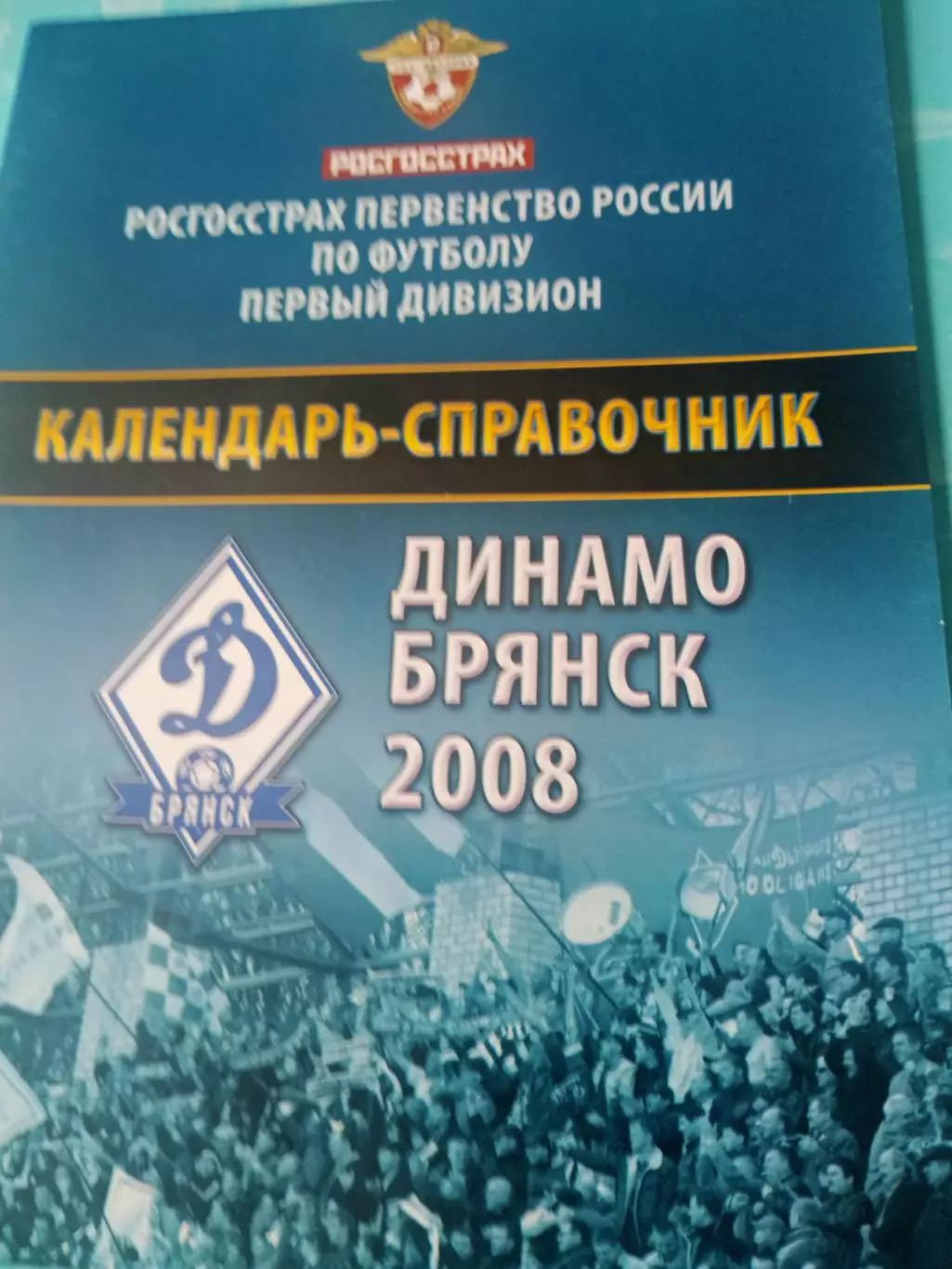 Футбол. Динамо Брянск. 2008 год