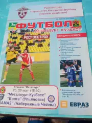Металлург-Кузбасс Новокузнецк, 2008 год - Волга Ульяновск, КамАЗ