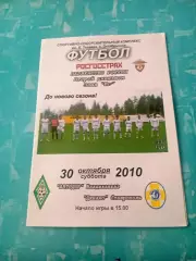 Автодор Владикавказ - Динамо Ставрополь. 30 октября 2010 год