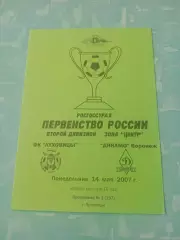 Спартак Луховицы - Динамо Воронеж. 14 мая 2007 год