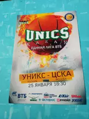 Уникс Казань - ЦСКА. 25 января 2015 год