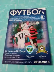 Авангард Курск - ФК Губкин. 27 августа 2012 год