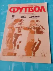 ЦСКА - Динамо Москва. 12 мая 1990 год