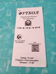 Текстильщик Камышин - Дон Новомосковск. 14 мая 2008 год