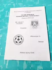 Днепр-2 Смоленск - Металлург-2 Липецк. 14 августа 2010 год