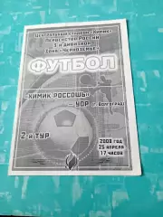 Химик-Россошь - УОР Волгоград. 25 апреля 2008 год