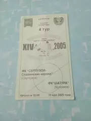 ФК Серпухов-Славянская корона - ФК Шатура Коломна. 30 мая 2005 год