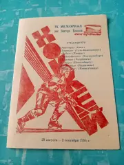 9 мемориал Виктора Блинова. 1994 год. Омск - см.состав