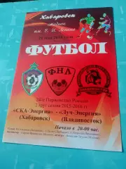 СКА-Энергия Хабаровск - Луч-Энергия Владивосток. 21 мая 2016 год