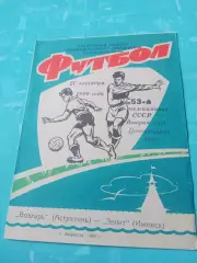 Волгарь Астрахань - Зенит Ижевск. 27 октября 1990 год