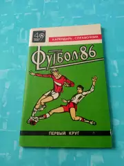 Футбол. Краснодар. 1986 год, 1 круг