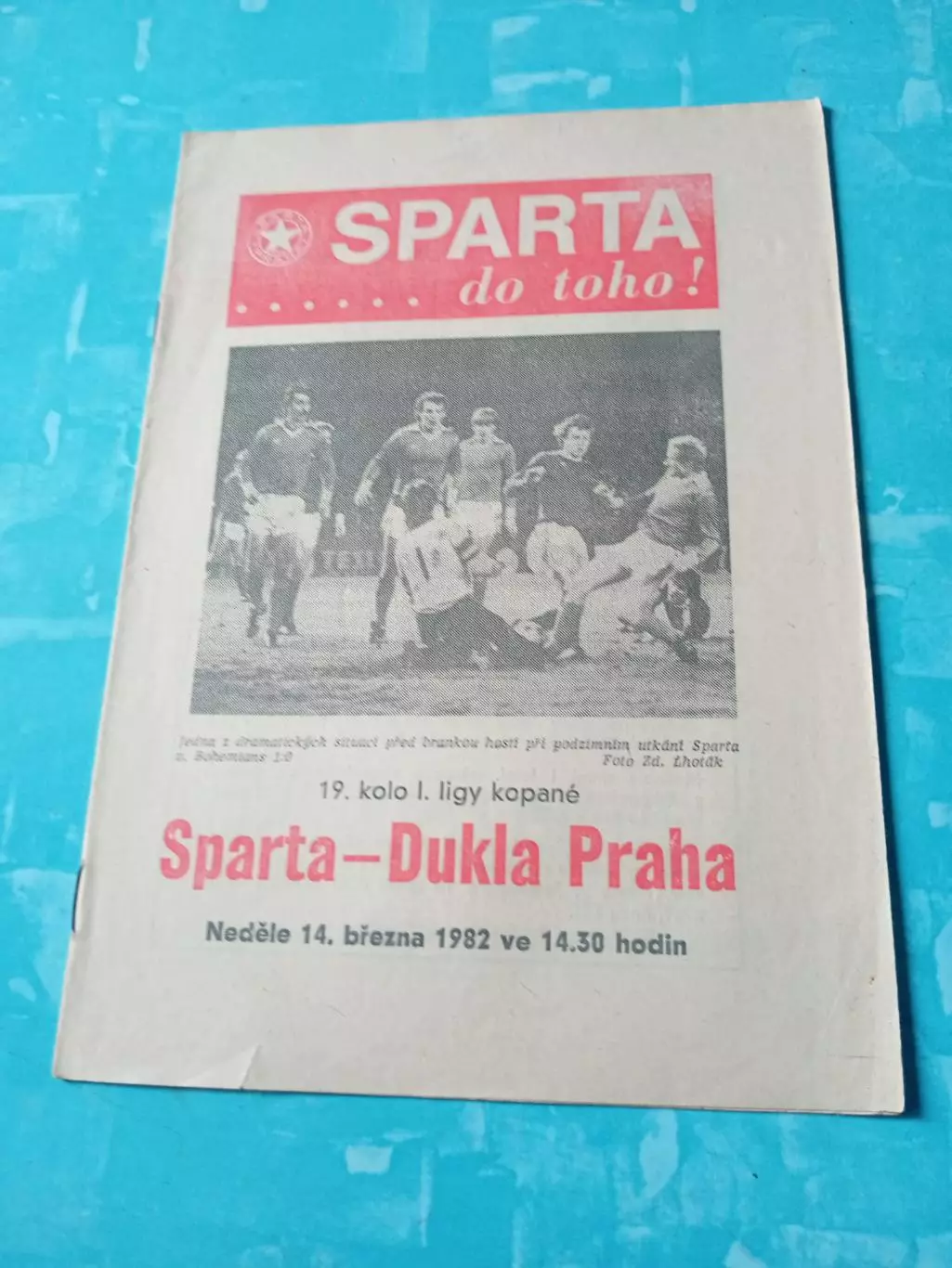 Спарта - Дукла 1982 год