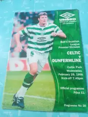 Celtic - Dunfermlne, 1998 год