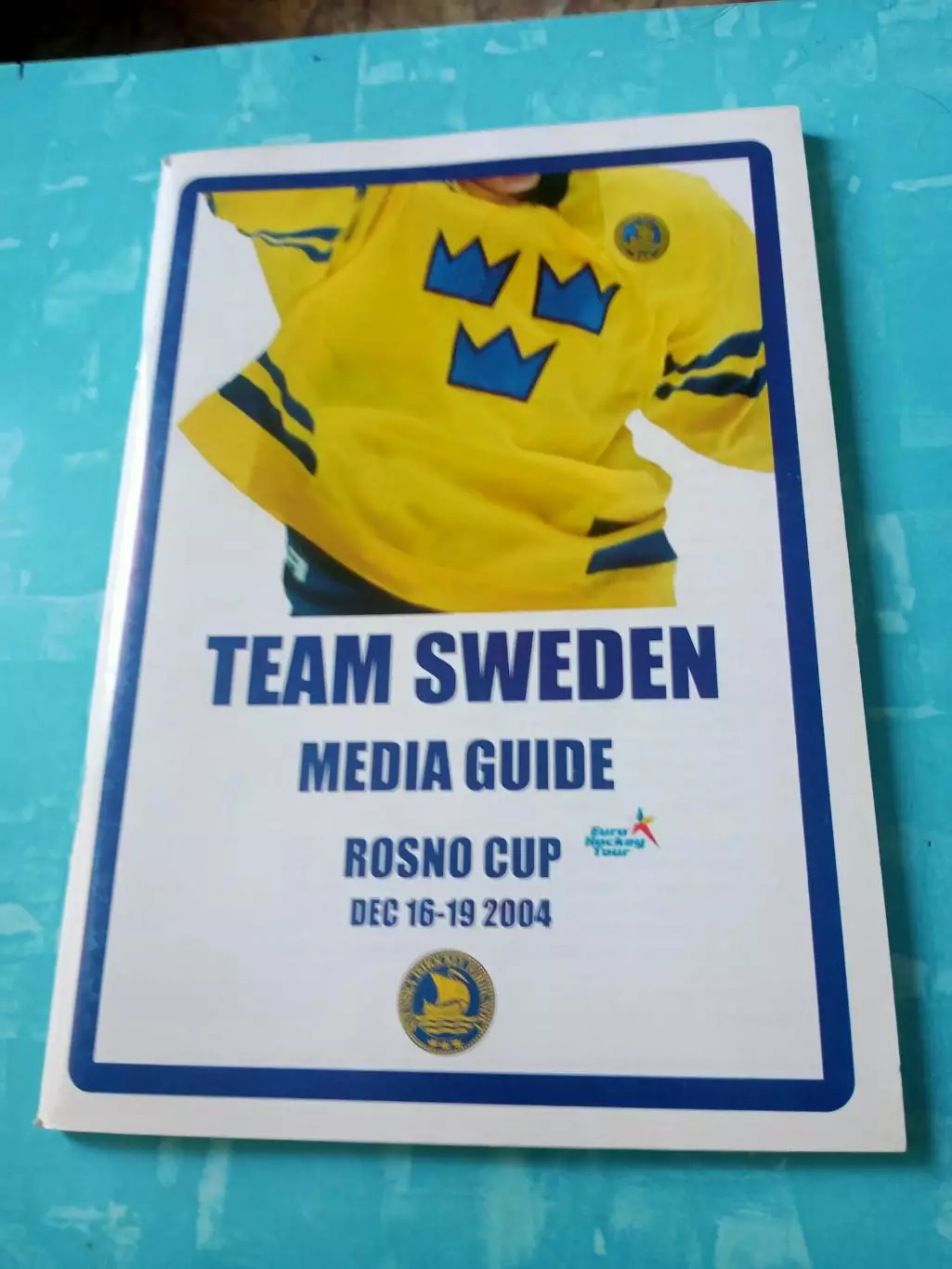 TEAM SWEDEN. MEDIA GUIDE. ROSNO CUP. 2004. 130 страниц