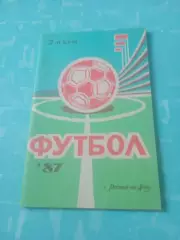 Футбол. Ростов-на-Дону. 1987 год, 2 круг