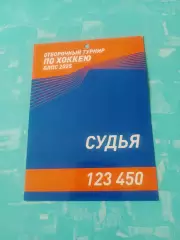 Аккредитация - судья. Хоккей