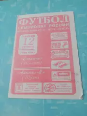 Спартак Тамбов - Арсенал-2 Тула. 12 августа 1999 год
